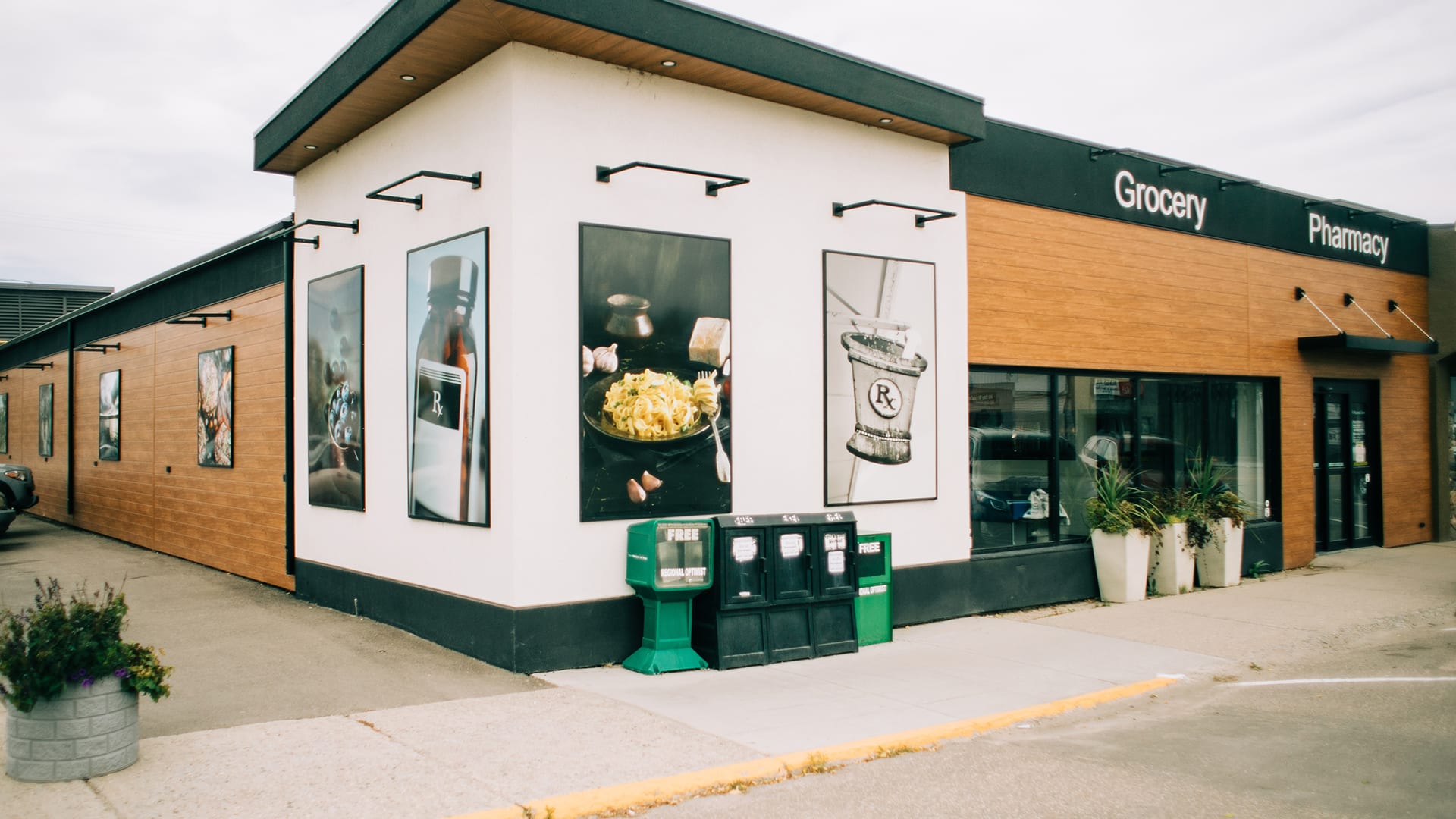 Exterior of the Spiritwood Pharmacy Store